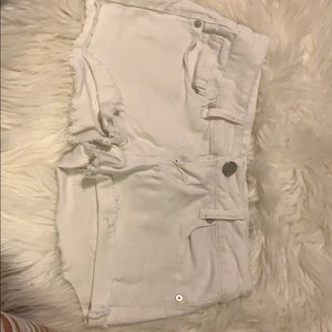 Indigo rein white denim shorts SIZE 3